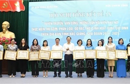 Bắc Giang: 15 tập thể, cá nhân nhận Giải thưởng môi trường năm 2025