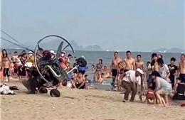 Chấn chỉnh hoạt động bay dù lượn thiếu an toàn tại Bãi Cháy