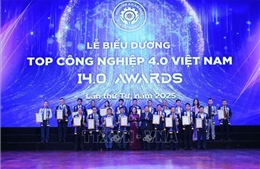 Tôn vinh 125 doanh nghiệp, cá nhân tại Top Công nghiệp 4.0 Việt Nam năm 2025