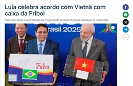 Truyền thông Brazil đưa tin đậm nét hoạt động của Thủ tướng Phạm Minh Chính