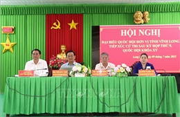 Cử tri vui mừng trước chủ trương tinh gọn bộ máy