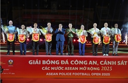  Giải bóng đá Công an, Cảnh sát các nước ASEAN mở rộng 2025