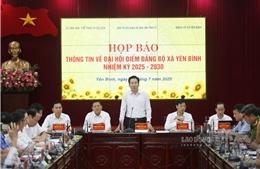Lào Cai tổ chức Đại hội điểm Đảng bộ cấp xã theo hình thức Đại hội số