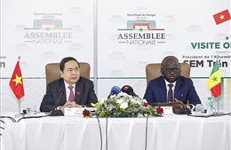 Chủ tịch Quốc hội Trần Thanh Mẫn hội đàm với Chủ tịch Quốc hội Senegal