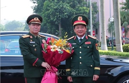 Chủ nhiệm Tổng cục Chính trị Quân đội nhân dân Lào Vongsone Inpanphim thăm chính thức Việt Nam