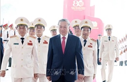 Tổng Bí thư Tô Lâm dự Lễ kỷ niệm 80 năm Ngày truyền thống Công an nhân dân