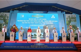 Khởi công xây dựng Trường Đại học Xây dựng Hà Nội - phân hiệu Hà Nam
