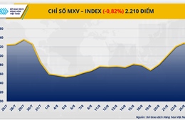 Áp lực bán mạnh cắt đứt đà tăng 4 phiên của MXV-Index