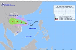 Cảnh báo áp thấp nhiệt đới mạnh lên thành bão