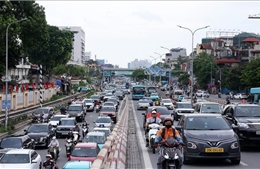 Giao thông &#39;dễ thở&#39; tại các cửa ngõ Hà Nội trước kỳ nghỉ lễ 2/9