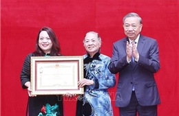 Tổng Bí thư Tô Lâm dự Lễ truy tặng Danh hiệu Anh hùng Lực lượng vũ trang nhân dân cho Thượng tướng Bùi Thiện Ngộ
