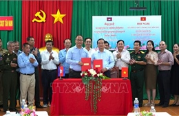 Thống nhất phương án khai trương cặp cửa khẩu quốc tế Tân Nam - Meun Chey