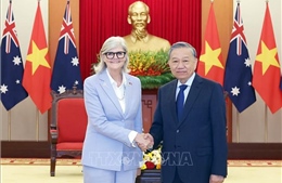 Tổng Bí thư Tô Lâm tiếp Toàn quyền Australia 
