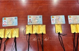 Triệt phá đường dây vận chuyển vàng miếng trái phép từ Trung Quốc vào Việt Nam
