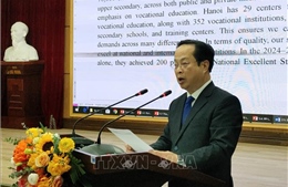 Hà Nội đẩy mạnh hợp tác quốc tế trong giáo dục