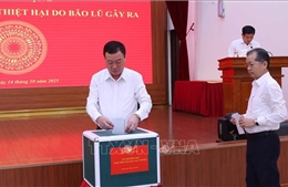 Thanh tra Chính phủ phát động ủng hộ đồng bào khắc phục thiệt hại do bão lũ