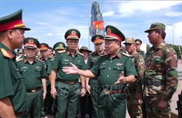 Hoàn thiện phương án tổ chức Giao lưu hữu nghị Quốc phòng biên giới Việt Nam - Campuchia