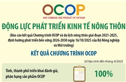 OCOP: Động lực phát triển kinh tế nông thôn