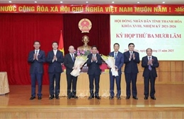 Bầu bổ sung 2 Phó Chủ tịch UBND tỉnh Thanh Hóa