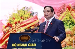 Thủ tướng Phạm Minh Chính: Ngoại giao thực hiện &#39;3 làm tốt&#39; với tinh thần &#39;3 thi đua&#39; trong giai đoạn mới