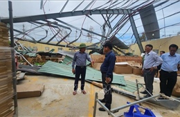 Gia Lai: Khẩn trương di dời hàng thiết yếu trước dự báo mưa lớn ở KCN Nhơn Hội