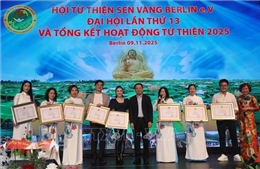 Hội Từ thiện Sen vàng Berlin – Nơi những tấm lòng Việt cùng tỏa sáng