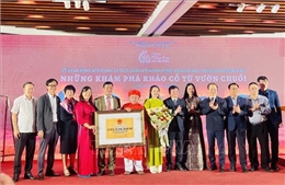 Ra mắt trưng bày &#39;Những khám phá khảo cổ từ Vườn Chuối&#39;