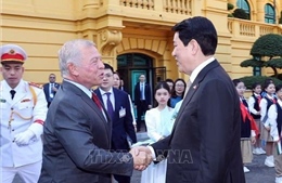 Chủ tịch nước Lương Cường chủ trì lễ đón chính thức Quốc vương Jordan