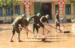 Toàn quân chủ động ứng phó mưa lớn, ngập lụt, sạt lở đất 