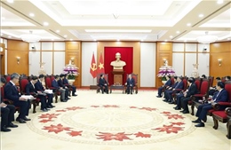 Tổng Bí thư Tô Lâm tiếp Thống đốc tỉnh Kanagawa, Nhật Bản 