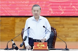 Tổng Bí thư Tô Lâm làm việc với Ban Thường vụ tỉnh uỷ An Giang