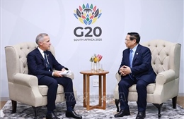 Thủ tướng Phạm Minh Chính gặp lãnh đạo nhiều nước và các tổ chức quốc tế