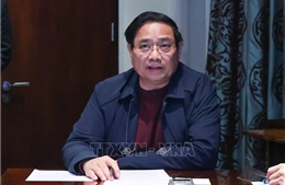 Thủ tướng Phạm Minh Chính: Xây lại nhà cho người dân bị thiệt hại do lũ lụt trước Tết