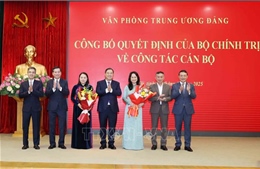 Đồng chí Lâm Thị Phương Thanh giữ chức Thứ trưởng Thường trực Bộ Văn hóa, Thể thao và Du lịch