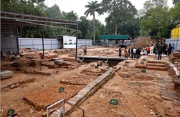 Công bố kết quả khảo cổ khu vực nền điện Kính Thiên năm 2025