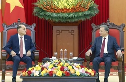 Tổng Bí thư Tô Lâm tiếp Thư ký Hội đồng An ninh Belarus