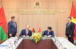 Mở rộng hợp tác giữa Bộ Công an Việt Nam và Hội đồng An ninh quốc gia Belarus