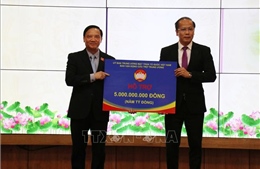 Phó Chủ tịch Quốc hội Nguyễn Khắc Định thăm hỏi tại Khánh Hòa về công tác khắc phục hậu quả mưa lũ 