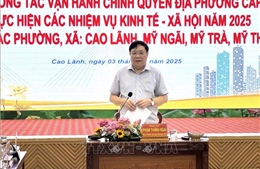 Chủ tịch tỉnh Đồng Tháp chỉ cách gỡ khó cho các xã, phường