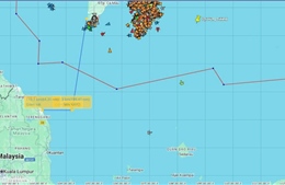 Cứu nạn kịp thời thuyền viên Việt Nam gặp nạn trên vùng biển Malaysia