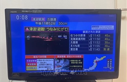 Nhật Bản dỡ bỏ cảnh báo sóng thần, khuyến cáo người dân sẵn sàng ứng phó động đất