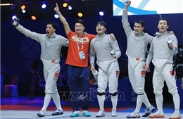 SEA Games 33: Kiếm chém nam Việt Nam thể hiện bản lĩnh thế hệ mới