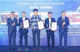 Lễ trao Giải ảnh 'Khoảnh khắc Báo chí' 2025: Tôn vinh bản lĩnh Việt Nam