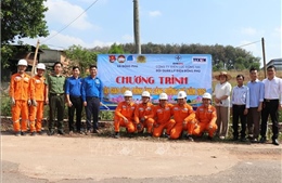 TTXVN phối hợp thực hiện chương trình 'Thắp sáng đường quê' 