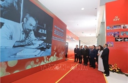 Lãnh đạo Đảng, Nhà nước dự khai trương Trung tâm Báo chí Đại hội XIV của Đảng 