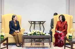 Việt Nam - Campuchia tăng cường mối quan hệ giữa hai cơ quan Mặt trận