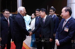 Chủ tịch Hội đồng châu Âu António Costa đến Hà Nội, bắt đầu thăm chính thức Việt Nam