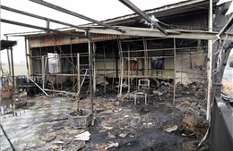 Phú Thọ: Kịp thời khống chế vụ cháy, không để ách tắc trên Quốc lộ 2 