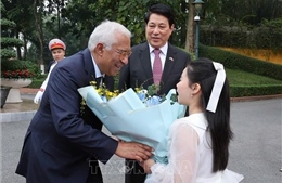 Chủ tịch nước Lương Cường chủ trì Lễ đón Chủ tịch Hội đồng châu Âu