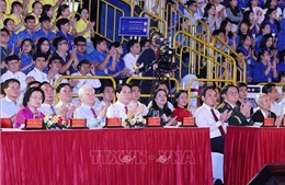 Chủ tịch nước dự cầu truyền hình kỷ niệm 85 năm Ngày Chủ tịch Hồ Chí Minh về nước 